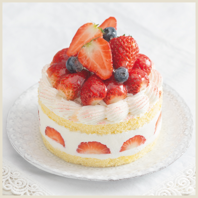 国産いちごのショートケーキ