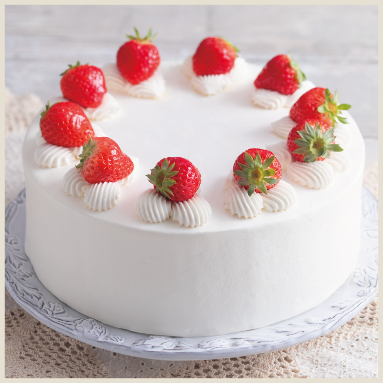 国産いちごのメルスリーショートケーキ
