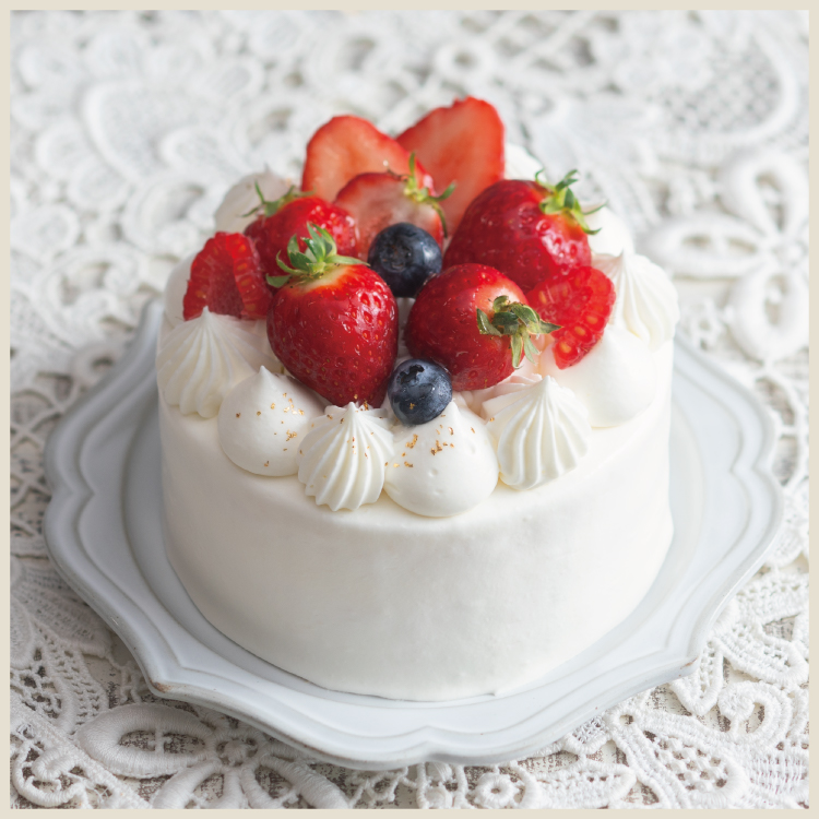 いちごのデコレーションショートケーキ（12cm）