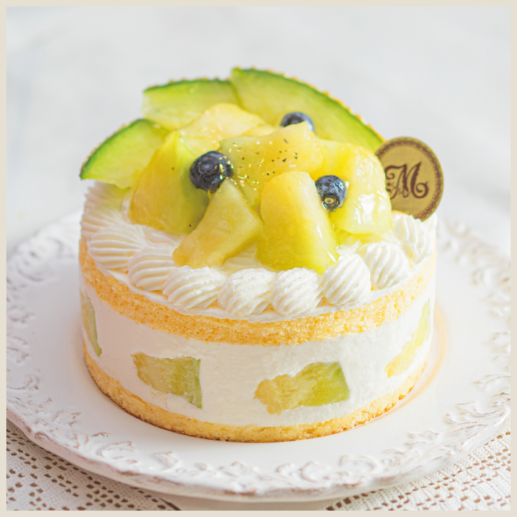 深作農園メロディーグリーンのショートケーキ